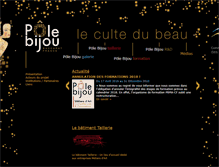 Tablet Screenshot of polebijou.com